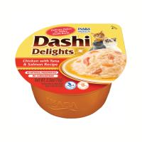 CHURU DASHI DELIGHT POLLO CON ATÚN Y SALMÓN PARA GATOS 6x70g - details 0