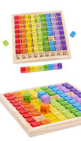 Juguetes Educativos De Madera Montessori Para Niños Tabla De Multiplicación 9x9 Aide Docente De Matemáticas Para Guardería Regalo Para Niños Y Niñas De 3-12 Años - details 5
