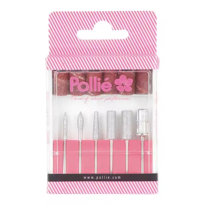 KIT 6 ACCESORIOS + 6 ESMERILADORES (marca: Pollié) - 1