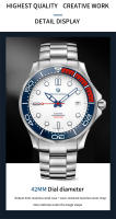 Reloj De Pulsera Mecánico PAGANI DESIGN Para Hombre Resistente Al Agua Cristal De Esmeril NH35A Automatico Con Calendario Completo Y Luz Nocturna - details 4