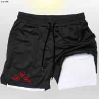Shorts Deportivos De Verano Para Hombre Anime 2 En 1 Dual Layer Running Training Fitness Jogging Pantalones Deportivos Cómodos - details 10