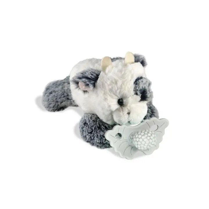 Razbuddy Peluche Vaquita + Sujeta Chupete Mordedor Para Bebe - 1