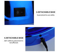Lámpara De Secado De Uñas UV Recargable 42LEDs Profesional Sin Cable Para Polvo De Uñas Gel Manicura Secado De Todas Las Uñas - details 12