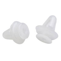 100pcs Clips De Parachoques Para Coche Universal 9mm Clavijas De Plástico Para Puerta Y Parachoques Fijación Automática - details 4