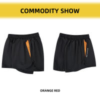 Shorts De Correr Para Hombre Con Bolsillos Cremallera Negros Deportivos Y Adecuados Para Gimnasio Talla Verdadera - details 4