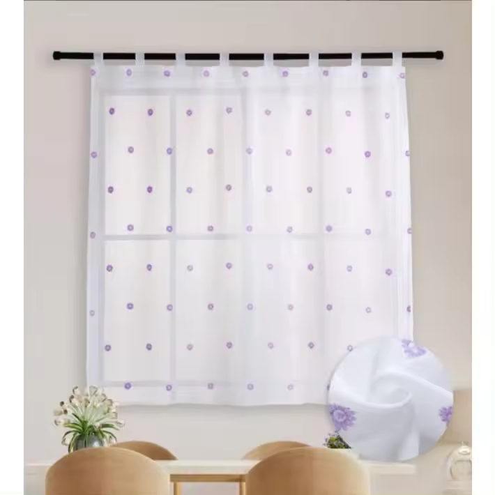 Cortina de cocina con diferentes estampados 90x145cm. Poliéster .1 panel - 1