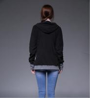 Sudadera con capucha para mujer con cremallera para embarazada, con capucha - details 5