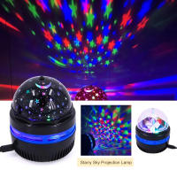 Proyector De Estrellas USB Lámpara LED Rotativa RGB Para Decoración De Habitaciones Y Regalo De Navidad Para Niños Luz Nocturna Mágica De Bola - details 8