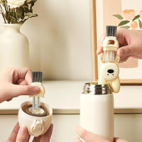 Cepillo De Limpieza Para Tapa De Taza Y Botella Multifuncional Portátil 4 En 1 Cepillo Para Agujeros De Botella De Agua Limpieza De Ranuras Espaciosa Y Ligera Para Vaso De Vidrio Tumblers Y Botellas Deportivas - details 1