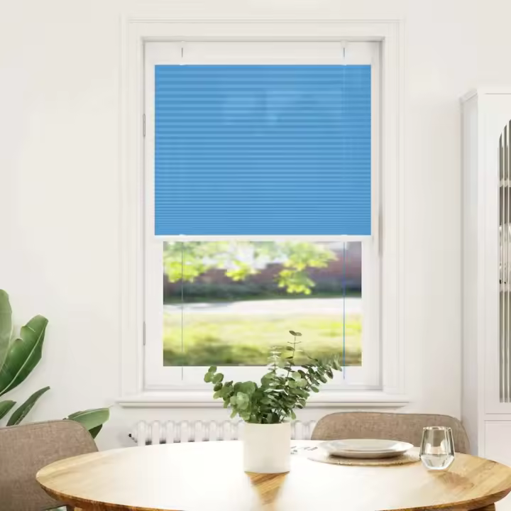 Estor Plisado azul 80x100 cm Tela Ancho 79,4 cm Poliéster - 1