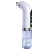 Succionador de Puntos Negros,Limpiador de Poros Electrico,Para Puntos Negros Nariz,Comedones y El Acné Graso,PORTIGALIES USB Recargable Ciclo de Agua Limpiador de Poros 3 Modos de Succión Ajustables 6 Sondas de Succión - details 9