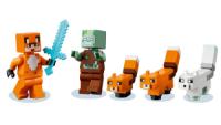 EL REFUGIO DEL ZORRO - LEGO MINECRAFT 21178 - details 1