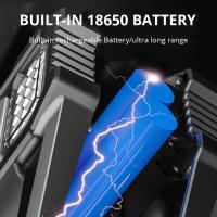 Linterna LED Super Brillante Recargable Solar USB Para Camping Pesca Emergencias Exterior Torcha Con Luz Cobertura De 100-200 M ABS Resistente Al Agua Y Choques - details 10