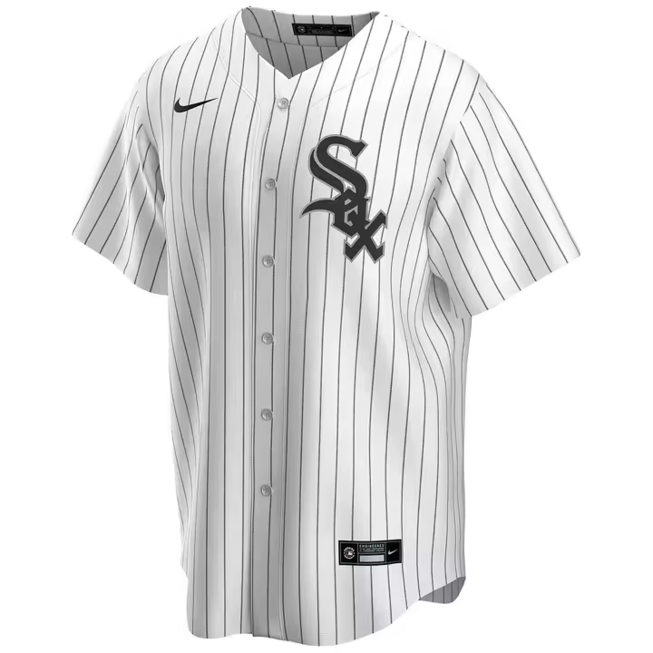 Camiseta de Manga Corta Nike Chicago Sox para hombre en color blanco - 1