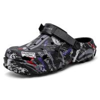 Sandalias De Hombre Talla Grande 47 Para Verano Clogs De Jardín Al Aire Libre Zapatos De Agua Con Agujeros Casual Comodidad Hogar Suaves - details 0