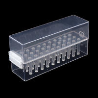 Estuche De Almacenamiento Para Brocas De Uñas Con 30 Orificios Transparente Protector De Polvo Para Accesorios De Uñas Acrílicas JCSYFAC - details 10