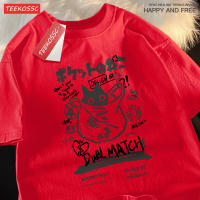 Camiseta De Gato Harajuku Japonés Divertida Y Bonita Para Hombre Talla Grande Camiseta De Moda Hip Hop Transpirable De Verano Con Estampado De Gato Creativo - details 14