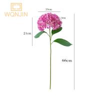 Nueva Simulación De Seda De Gran Tamaño Flor De Hydrangea Estilo Europeo Decoración Para El Hogar Y Boda Arreglo De Piso - details 4