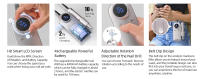 Taladro De Uñas Recargable 45000RPM Máquina De Manicura Profesional Con Pantalla LCD Portátil Taladro Sin Cable Set De Arte De Uñas - details 1