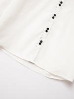 Camisa Rayada Para Hombre Otoño 2024 Estilo Casual De Negocios Manga Larga Con Botones Cuello En V Comodidad Y Estilo Para Oficina - details 12