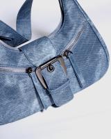 Bolso De Motociclista Vintage Para Mujer Primavera Verano Nueva Bandolera Con Hombro Solo Con Sensación De Sophisticación Material PU Cierre De Cremallera Estilo Punk - details 17