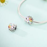Encanto De Plata De 925 Para Pulsera Con Barco De Paseo Y Corazón Joyería Fina Para DIY Regalo Con Cuentas De Papel Y Rosas - details 198