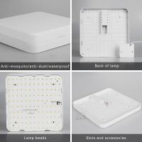 Lámpara De Techo LED Moderna 110V 220V Cuadrada Dimmable Para Cocina Comedor Dormitorio Luz De Techo 28W/30W/40W/50W - details 4