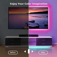 Tira De Luces LED Flexible USB 5V Con Control Remoto Bluetooth 24 Teclas RGB Para Decoración De Habitaciones Luz De Fondo Para TV - details 9