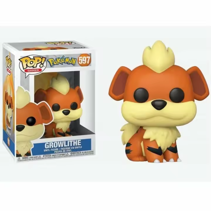 Funko Pop Pokemon Growlithe Nº597 - Figuras Coleccionables Vinilo - 1