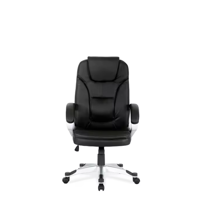 Furniture Style S.L. Silla de Oficina Elegante Elisabeth con Asiento Acolchado y 5 Ruedas - 1