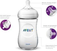 Philips Avent  - Biberón GIFTSET DECO NATURAL 2.0 SCD287/25  con capacidad de 125 ml Sin BPA y con forma ergonómica - details 1