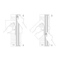 10444-18 Cortador de papel manual portátil de 30cm– Guillotina Manual de plástico resistente, compacta y ligera – Ideal para Oficina, Escuela, Papelería o Uso Doméstico - details 3