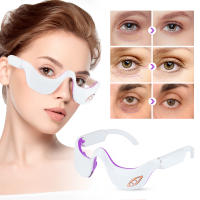 Masajeador De Ojos Inteligente 3D Con Vibración Y Corriente EMS Pulso Caliente Compresión Para Aliviar Arrugas Y Fatiga Ocular Antiarrugas - details 6