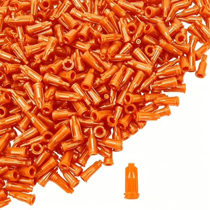 240 pcs Universal Tight Fit Syringe Nozzle Caps, great for Syringe Liquid Storage, Easy Push-On Design
