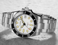 Reloj Mecánico Automático Para Hombre CADISEN Con Bisel De Cerámica Cristal De Zafiro Resistente Al Agua Acero Inoxidable Luminoso Calendario Completo Estilo De Negocios - details 13
