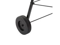 MAXHOME-La dehesa Barbacoa carbón redonda, 42 cm, soporte trípode 2 ruedas, rejilla regulable,42,5 x 41,5 x 71 cm. - details 1