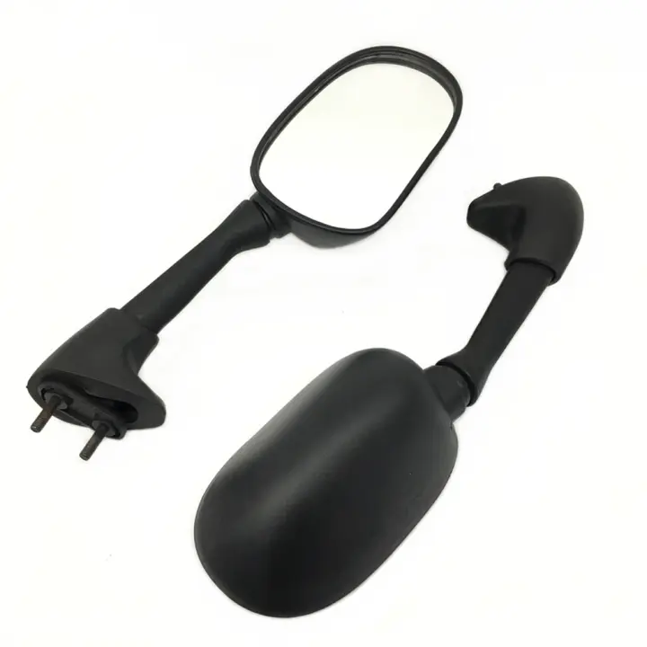 Espejos Retrovisores Traseros Para Motocicleta Yamaha YZF R1 R6 1998-2007 Accesorios De Lado Material Plástico Peso 0.8kg - 1