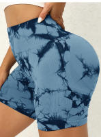 Shorts De Yoga Sin Costuras Para Mujer De Cintura Alta Secado Rápido Fitness Verano Shorts De Ejercicio Running Ciclismo Deportes Gimnasio - details 3