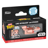 Funko Bitty Pop Rides Star Wars Luke Skywalker y Speeder Figura Coleccionable - details 3