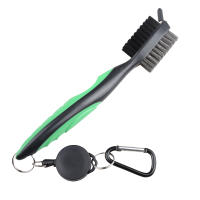 Kit De Limpieza Para Golfe Con Cepillo Y Estuche Protector Putter Wedge Limpiador De Ranuras De Bola Herramienta Doble Cara - details 6