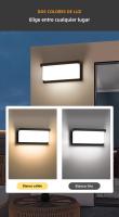 Lámpara De Pared Exterior LED Impermeable IP66 Con Sensor De Movimiento Iluminación Moderna Para Porche Balcón Jardín - details 2