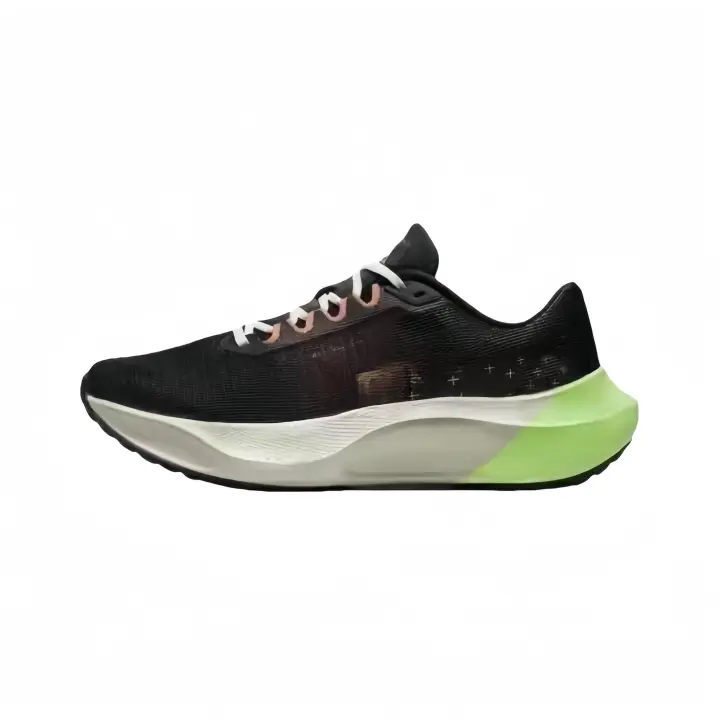 Correr para mujeres y hombres, zapatos deportivos informales para caminar con fondo plano transpirables blancos al aire libre, baloncesto 5S Digner - 1
