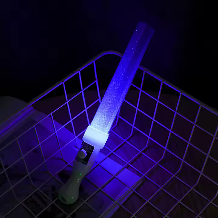 1Pc LED Stick De Brillo Tubo Luminoso Para Conciertos Y Fiestas Batería Empuje Luz De Juguete Para Bodas Y Celebraciones - 1
