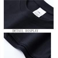 Camiseta De Fitness Para Hombre Camiseta Deportiva Suelta Con Mangas Cortas Para Gimnasio Ropa De Correr Camiseta De Bodybuilding - details 1