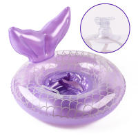 Flotadores De Piscina Para Niños Forma De Sirena Entrenador Inteligente De Natación Flotadores Inflables Para Bebés Y Niños Pequeños - details 4