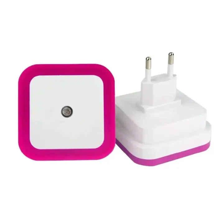 Luz Nocturna LED Sin Cable Para Bebés Y Niños Mini Luz Cuadrada Para Dormitorio Sala De Estar Pasillo Iluminación Lampara - 1