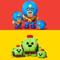 Juguete De Peluche Supercell Cartoon Spike 10cm-25cm Almohada De Algodón Suave Muñeco De Carácter De Juego Lindo Reglamento CE Origen China Piel De Plush - details 26