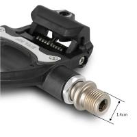 Pedal De Bicicleta De Carretera Nylon Con Cerradura Y Arranque Clipless Para Sistema SPD SL Placa De Bloqueo Incluida - details 1