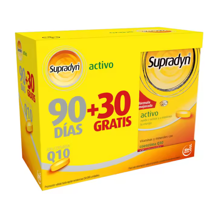 SUPRADYN PACK 90 COMPRIDOS  30 COMPRIMIDOS GRATIS - 1