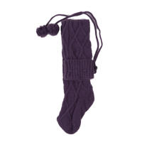 Calcetines De Navidad Altos Para Mujer Calcetines De Pernas Largas De Cable Cálido Hasta La Rodilla Hechos De Poliéster Y Acrílico Paquete De 2 - details 6